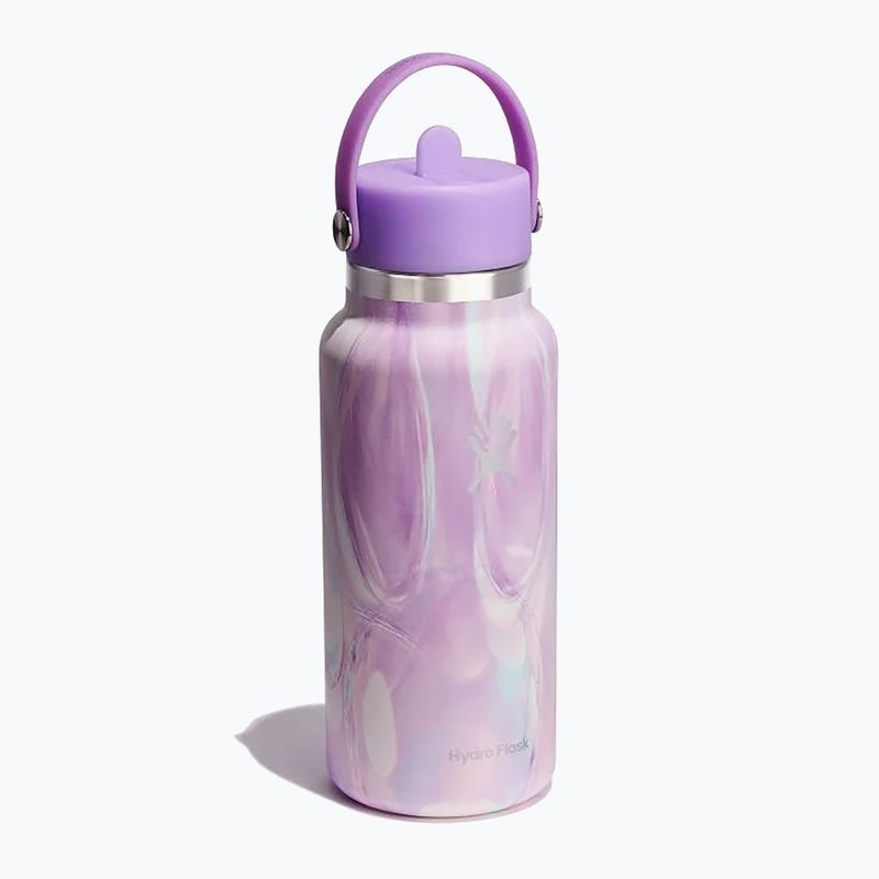 Butelka termiczna Hydro Flask Wide Flex Straw Cap Jelly 945 ml purple swirl 2
