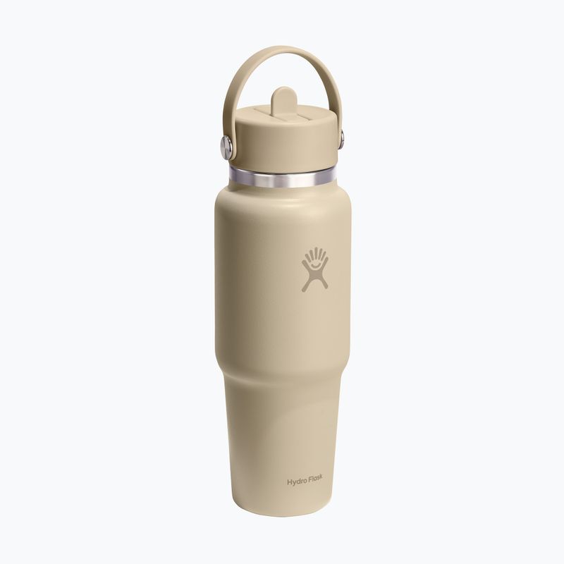 Butelka termiczna Hydro Flask Wide Flex Straw Travel 945 ml oat 2