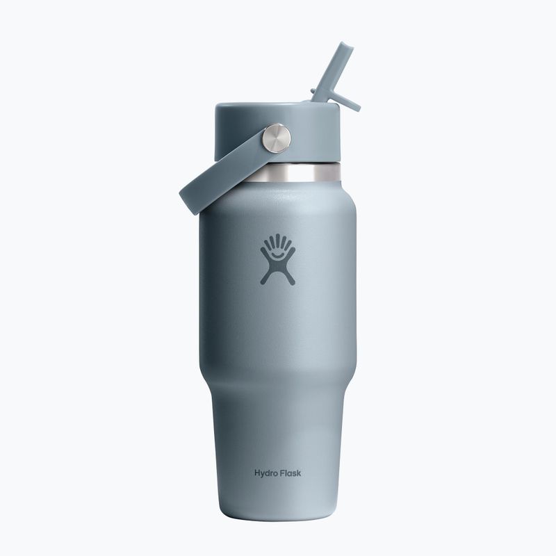 Butelka termiczna Hydro Flask Wide Flex Straw Travel 621 ml shale grey