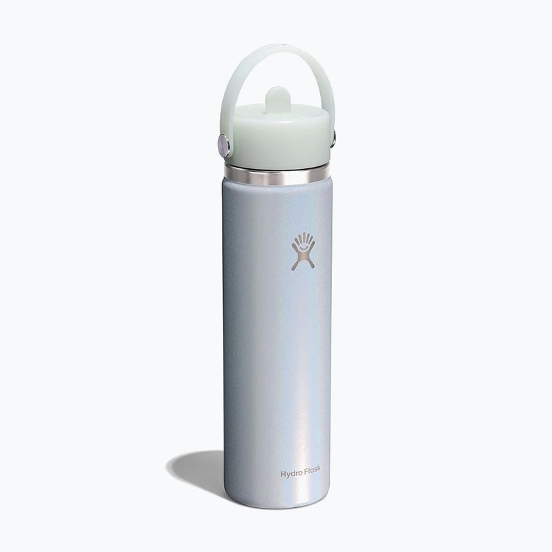 Butelka termiczna Hydro Flask Wide Mouth with Flex Straw Cap 710 ml glimmer blue 2