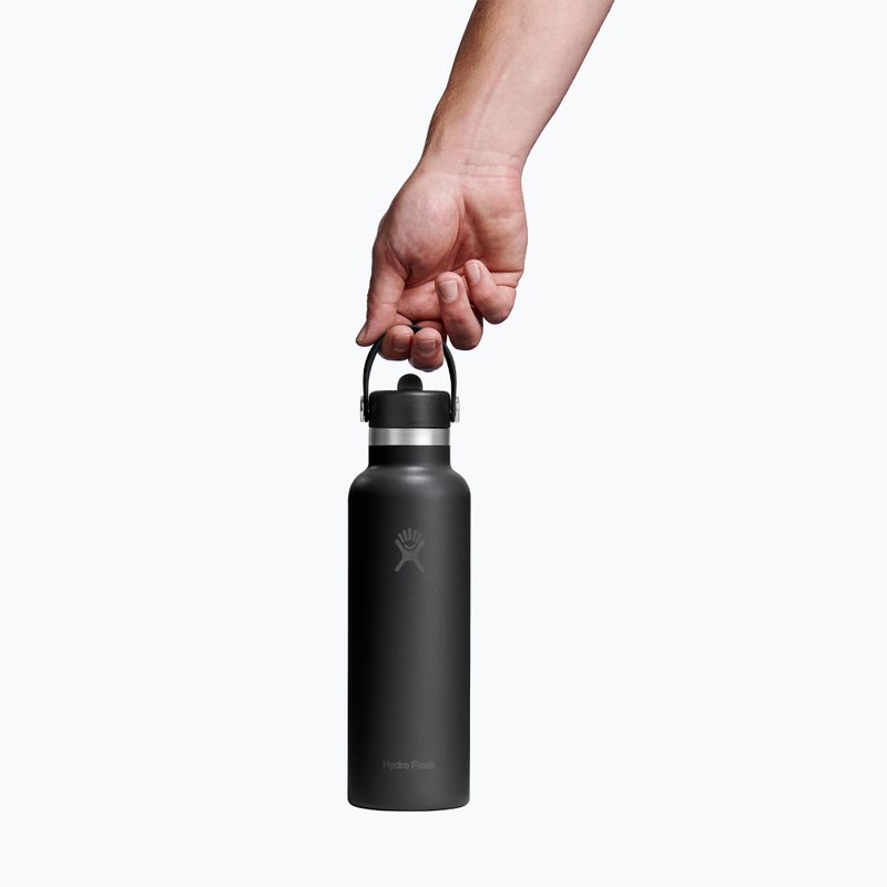 Butelka termiczna Hydro Flask Standard Flex 621 ml black 3