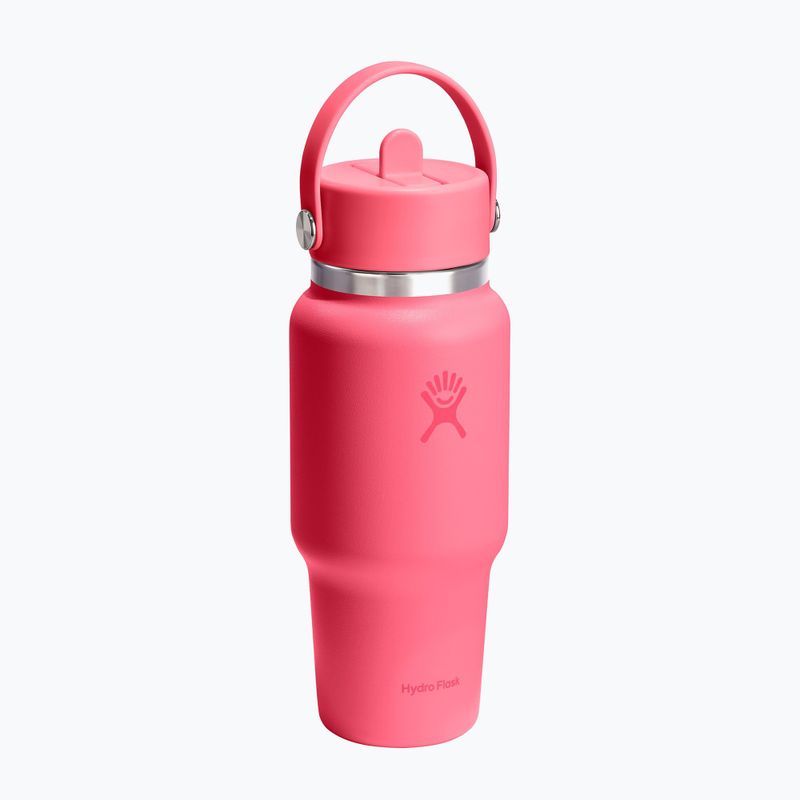 Butelka termiczna Hydro Flask Wide Flex Straw Travel 621 ml popstar pink 2