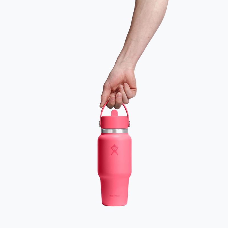 Butelka termiczna Hydro Flask Wide Flex Straw Travel 621 ml popstar pink 3