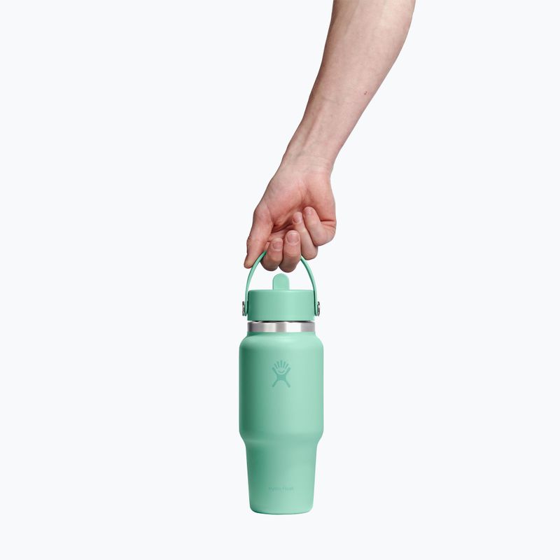 Butelka termiczna Hydro Flask Wide Flex Straw Travel 621 ml mermaid green 3