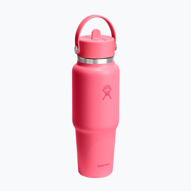 Butelka termiczna Hydro Flask Wide Flex Straw Travel 946 ml popstar pink 2