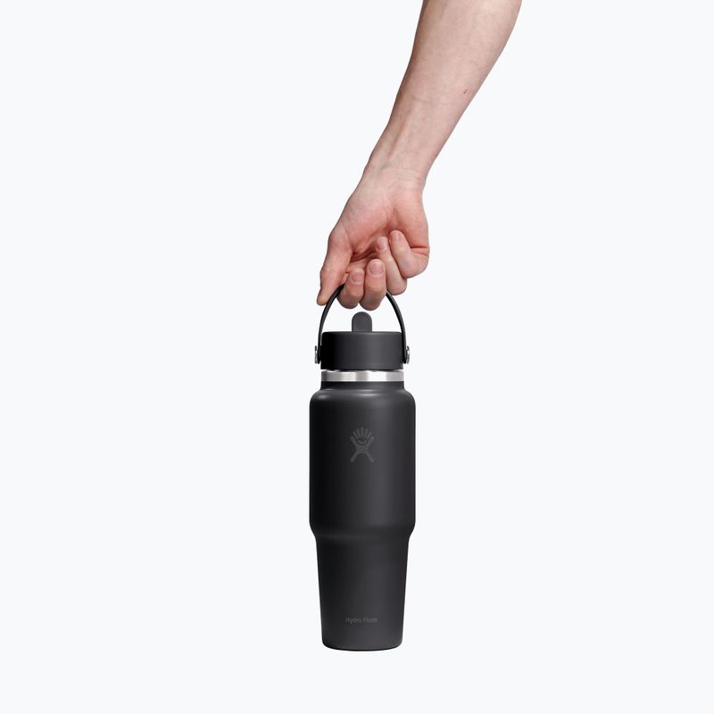 Butelka termiczna Hydro Flask Wide Flex Straw Travel 946 ml black 3