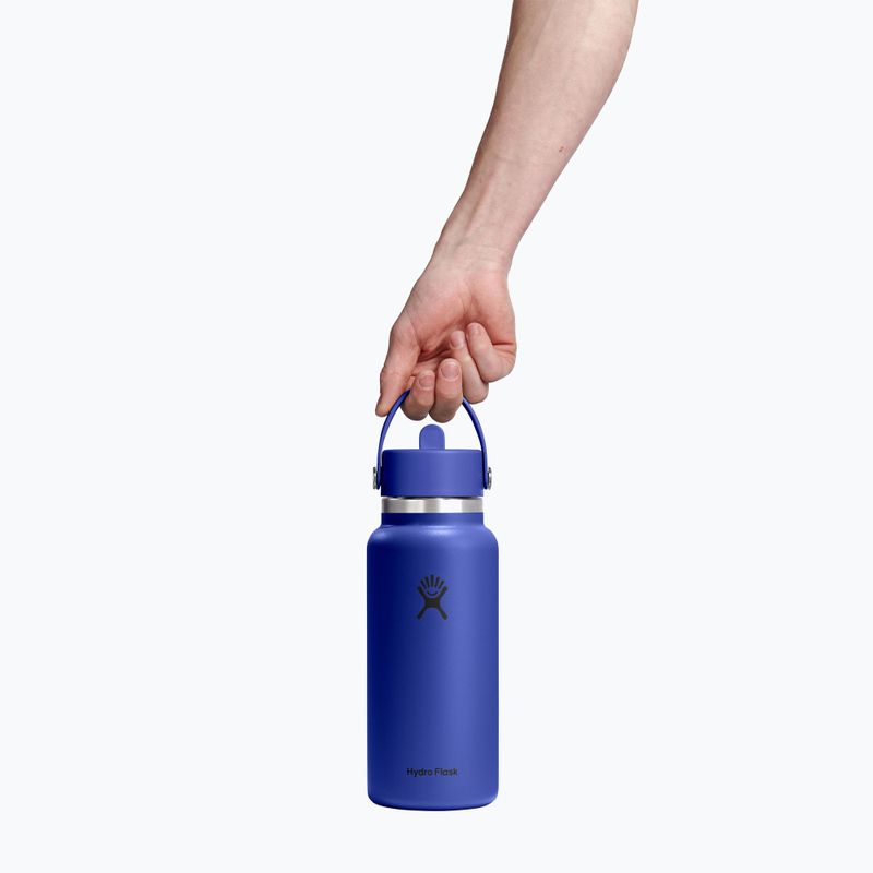 Butelka termiczna Hydro Flask Wide Flex Straw 946 ml capri blue 3