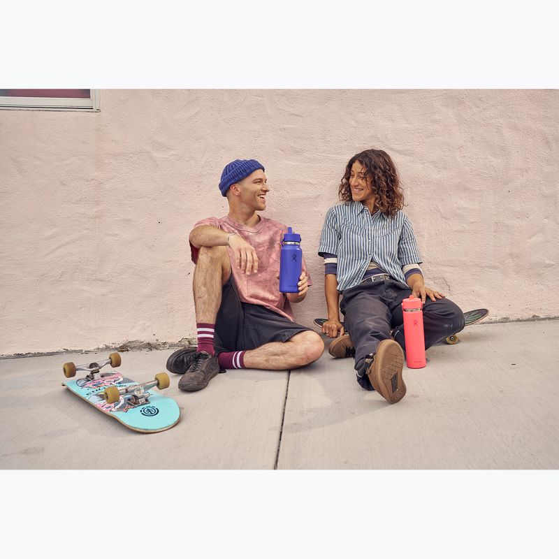 Butelka termiczna Hydro Flask Wide Flex Straw 946 ml capri blue 4