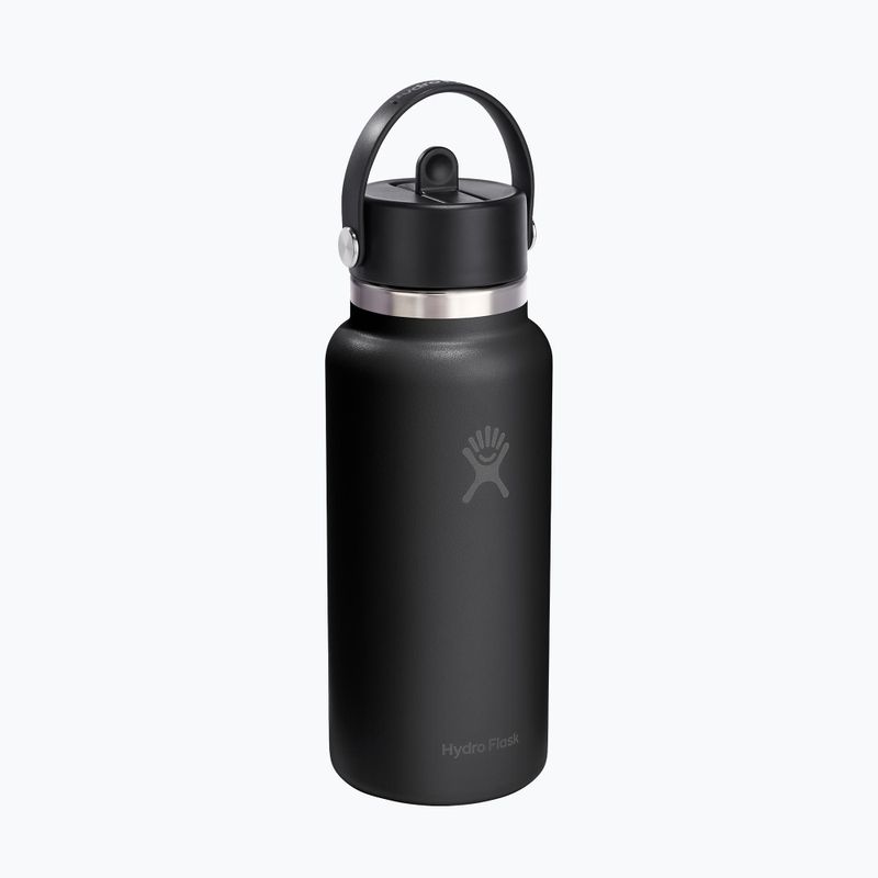 Butelka termiczna Hydro Flask Wide Flex Straw 946 ml black 2