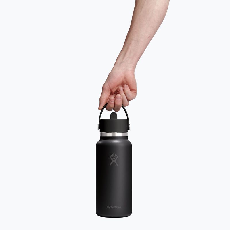Butelka termiczna Hydro Flask Wide Flex Straw 946 ml black 3