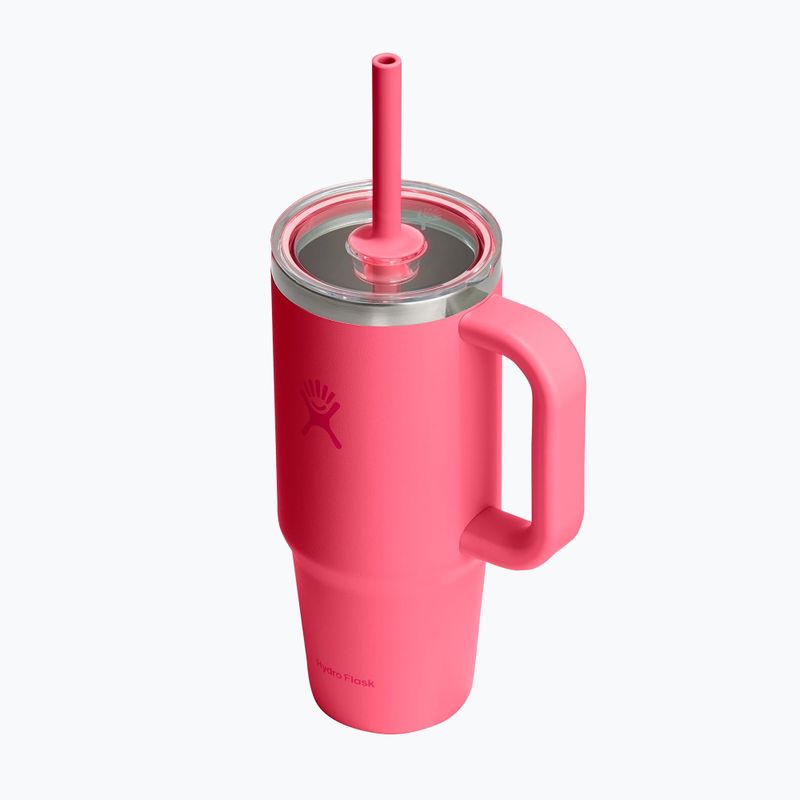 Kubek Hydro Flask Travel Tumbler Clear Lid 710 ml popstar pink 3