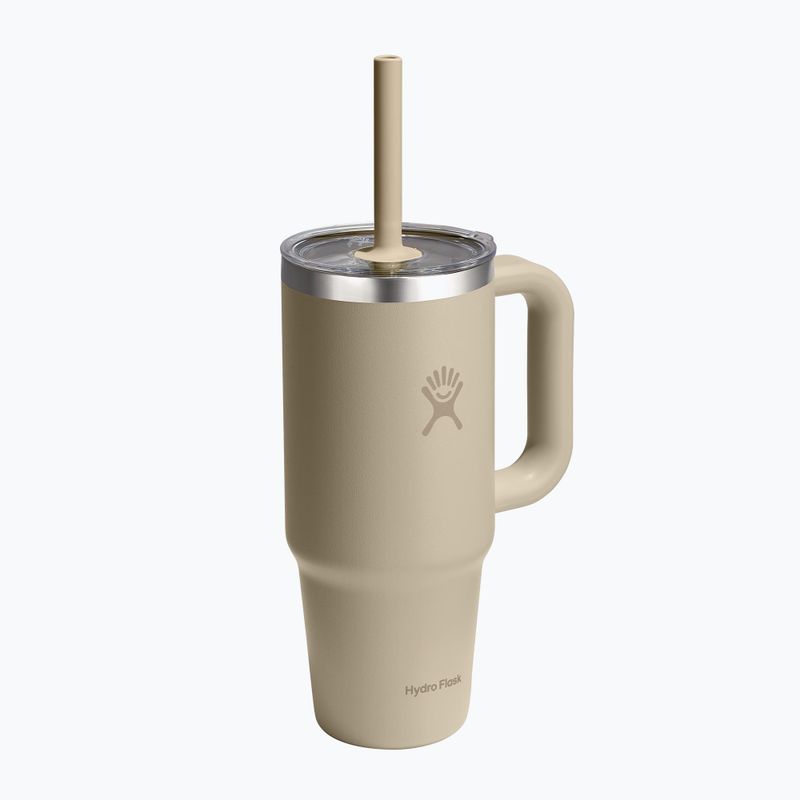 Kubek Hydro Flask Travel Tumbler Clear Lid 710 ml oat 2