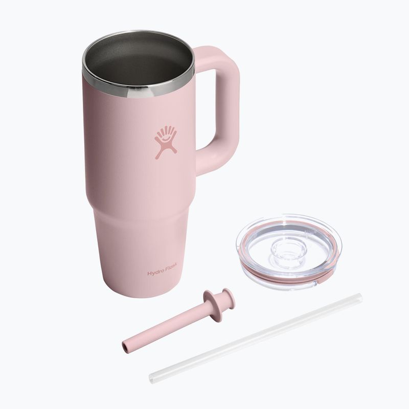 Kubek Hydro Flask Travel Tumbler Clear Lid 710 ml trillium 4