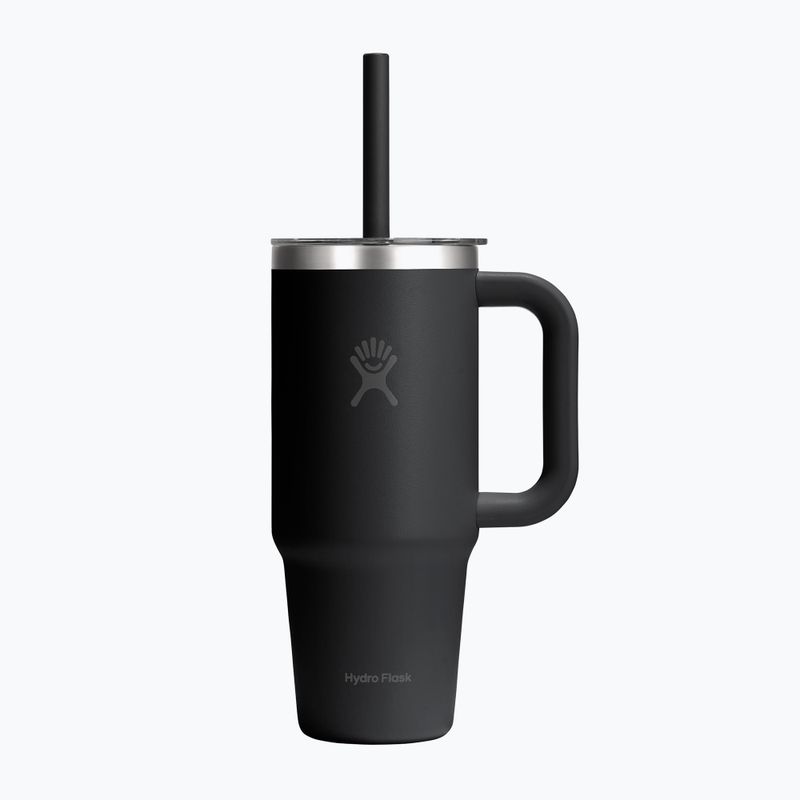Kubek Hydro Flask Travel Tumbler Clear Lid 710 ml black