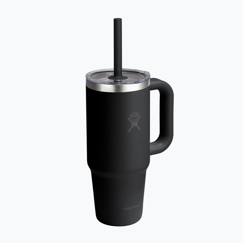 Kubek Hydro Flask Travel Tumbler Clear Lid 710 ml black 2