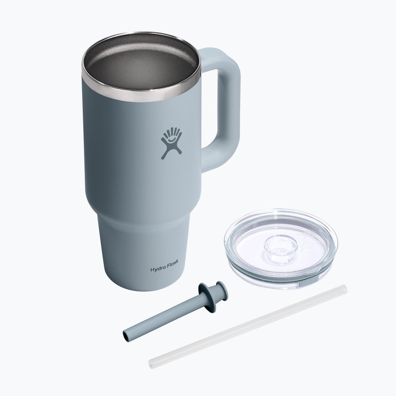 Kubek termiczny Hydro Flask Travel Tumbler Clear LID 945 ml shale grey 4