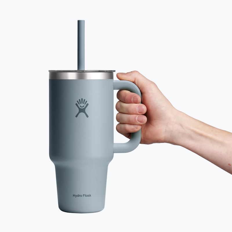 Kubek termiczny Hydro Flask Travel Tumbler Clear LID 945 ml shale grey 5