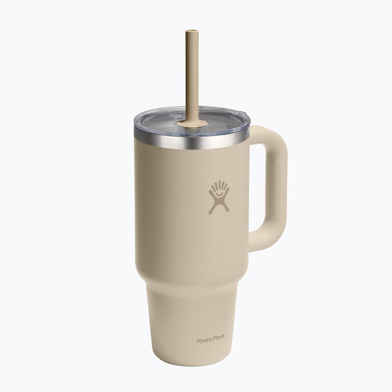 Kubek termiczny Hydro Flask Travel Tumbler Clear LID 945 ml oat 2