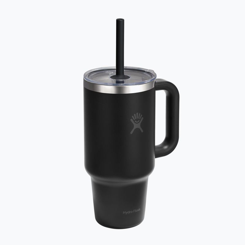 Kubek termiczny Hydro Flask Travel Tumbler Clear Lid black 2