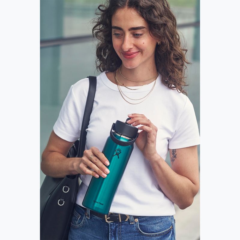Butelka termiczna Hydro Flask Lightweight Wide Flex Straw 946 ml emerald green 5