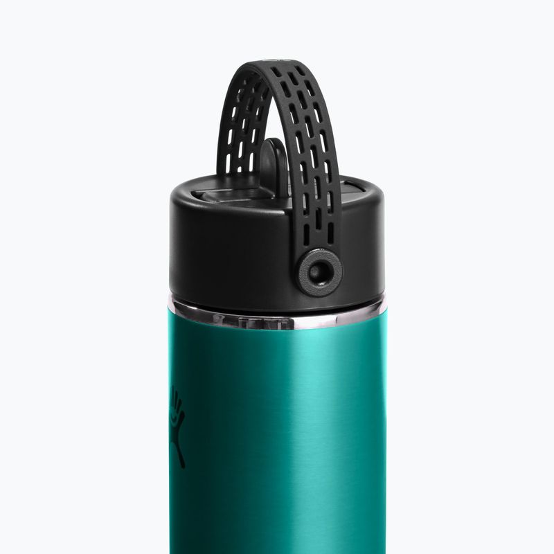 Butelka termiczna Hydro Flask Lightweight Wide Flex Straw 710 ml emerald green 3