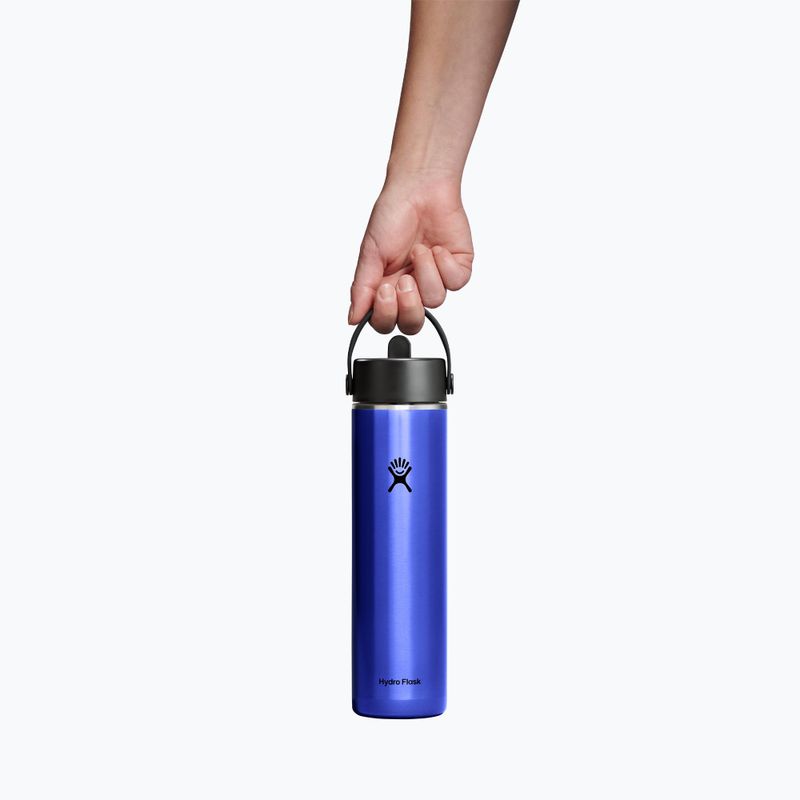 Butelka termiczna Hydro Flask Lightweight Wide Flex Straw 710 ml sapphire blue 4