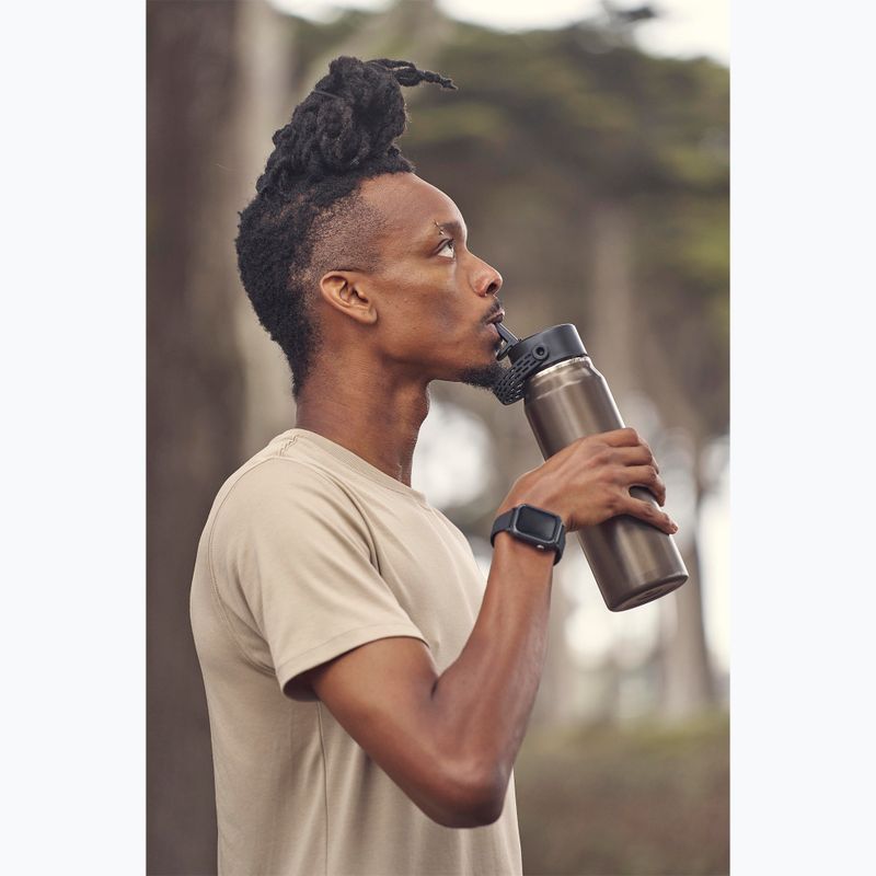 Butelka termiczna Hydro Flask Lightweight Wide Flex Straw 946 ml cap obsidian 6