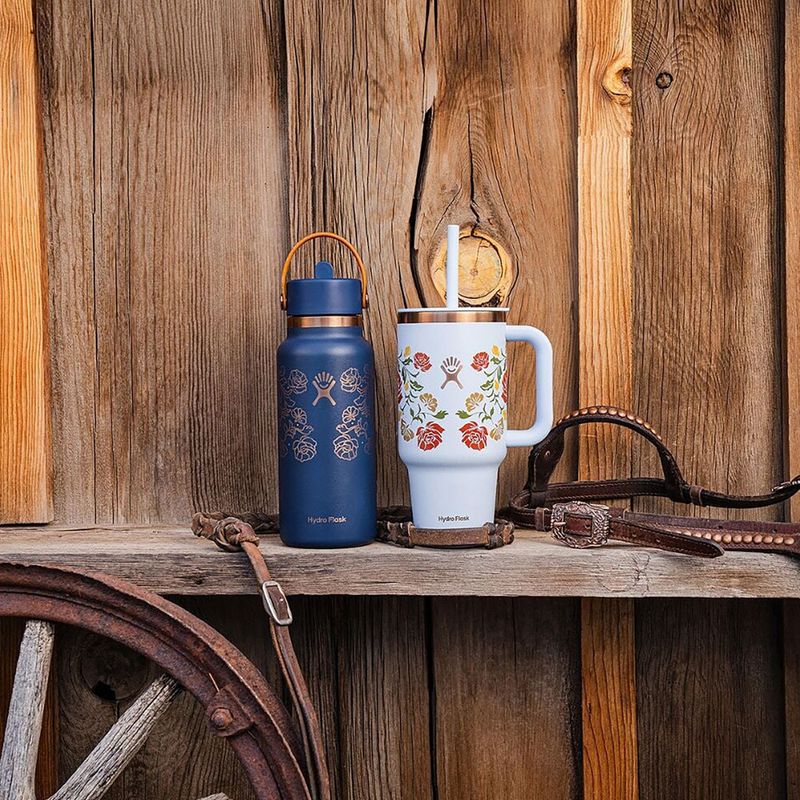 Butelka termiczna Hydro Flask Wide Mouth with Flex Straw Cap 946 ml western dark blue 6