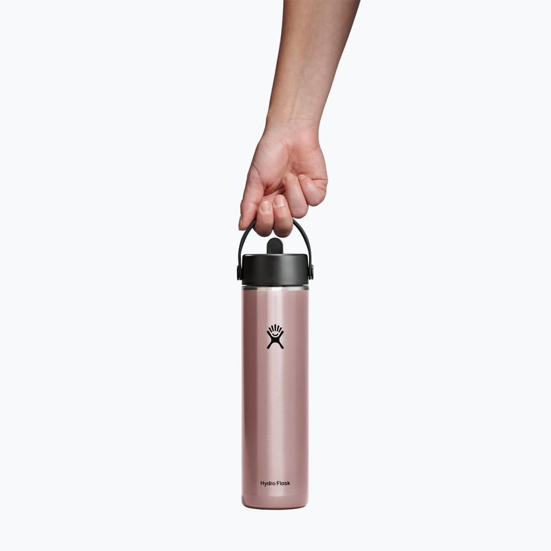 Butelka termiczna Hydro Flask Lightweight Wide Flex Straw 710 ml quartz 4
