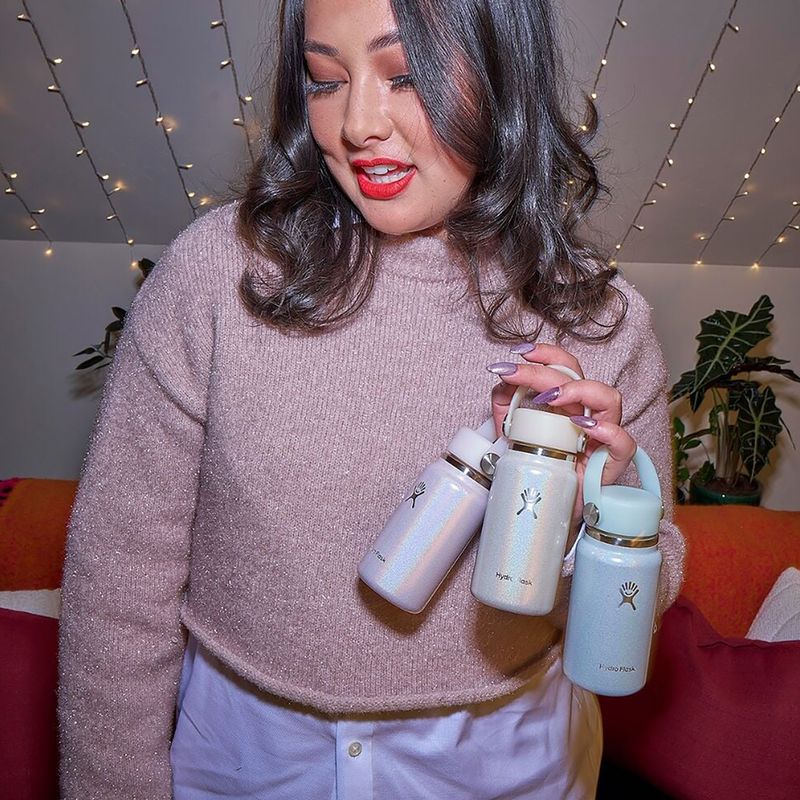 Butelka termiczna Hydro Flask Micro Hydro Mini 198 ml glimmer cream 7