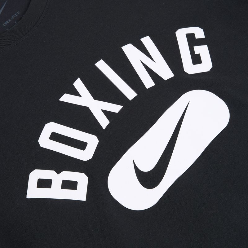 Koszulka treningowa męska Nike Boxing Disc DFC black/white 3