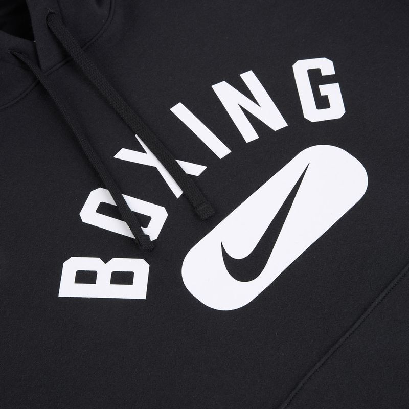 Bluza męska Nike Boxing Disc Club Hoodie black/white 3