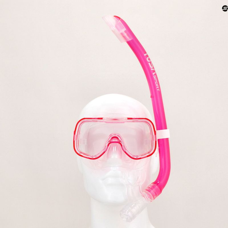 Zestaw do nurkowania dziecięcy TUSA Mini-Kleio UC-0201 pink 11