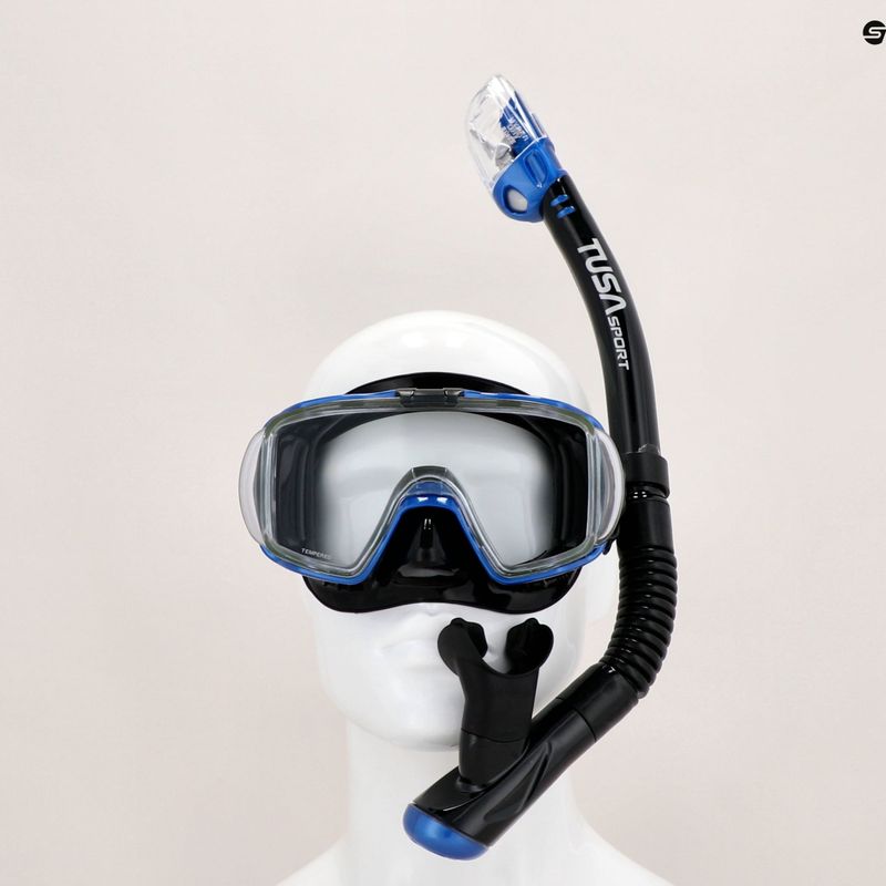 Zestaw do nurkowania TUSA Visio Tri-Ex UP-3521 blue/black 11