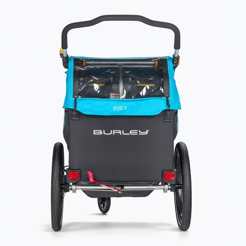 Przyczepka rowerowa Burley  D'Lite X Double aqua 3