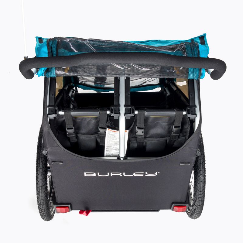 Przyczepka rowerowa Burley  D'Lite X Double aqua 4