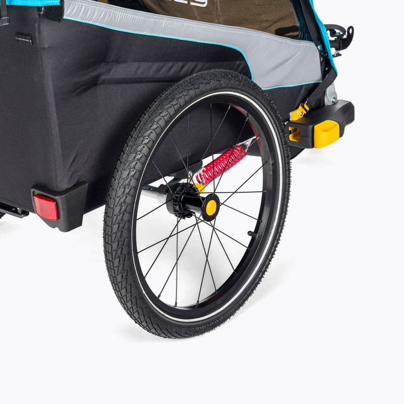 Przyczepka rowerowa Burley  D'Lite X Double aqua 6
