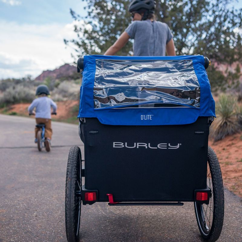 Przyczepka rowerowa Burley  D'Lite X Double aqua 15