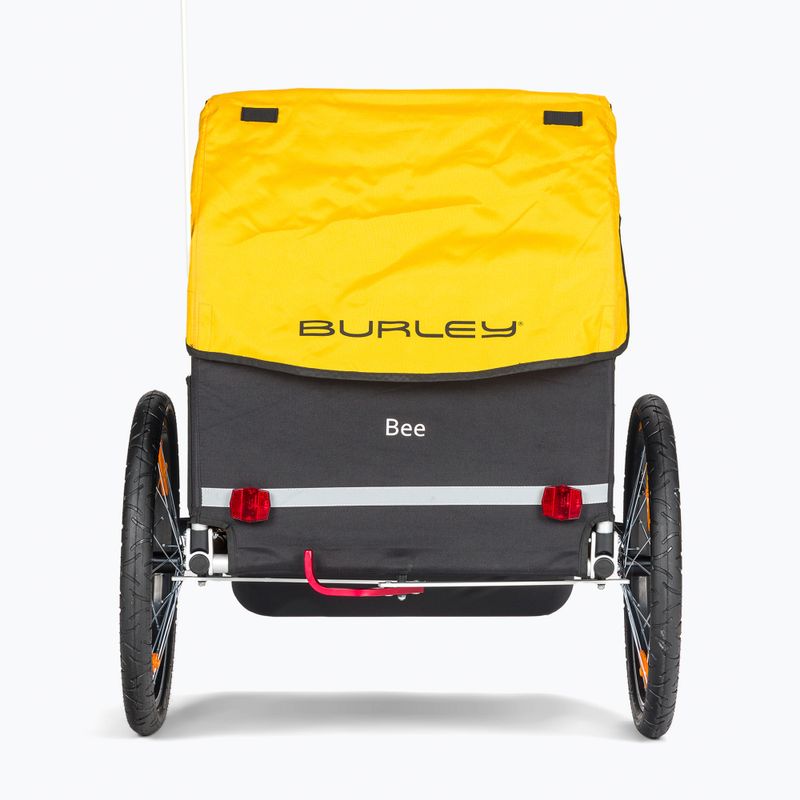 Przyczepka rowerowa Burley Bee Double yellow 3