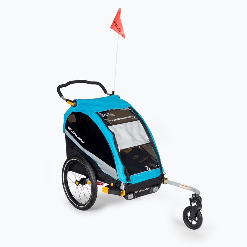Przyczepka rowerowa Burley D'Lite X Single aqua