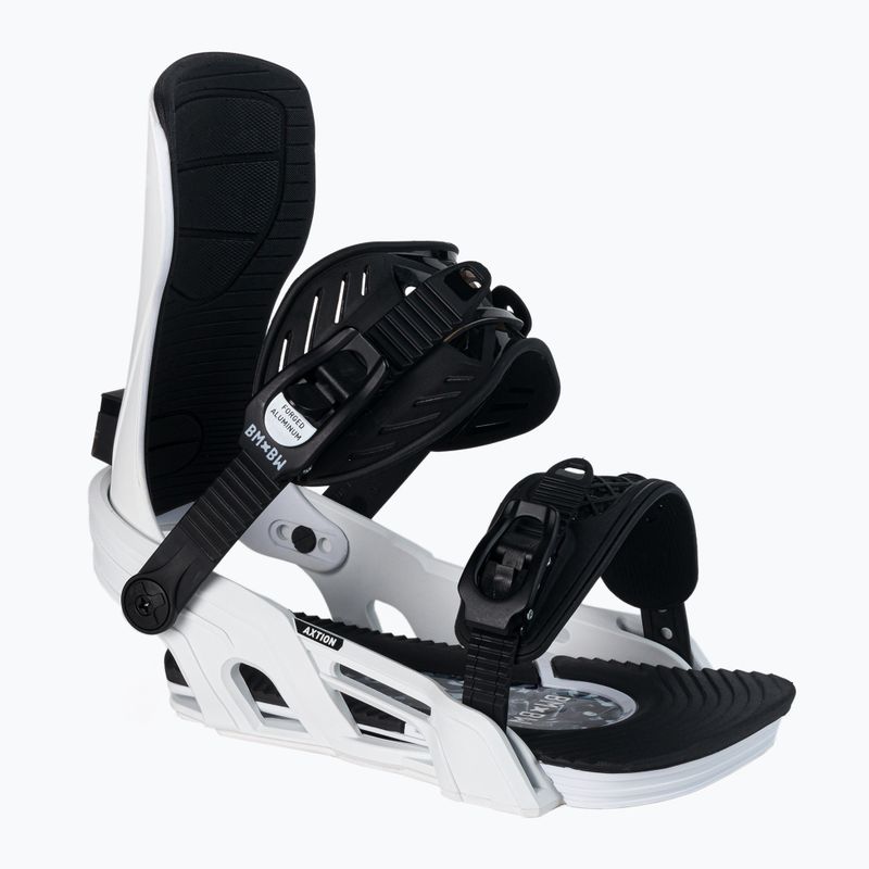 Wiązania snowboardowe Bent Metal Axtion white