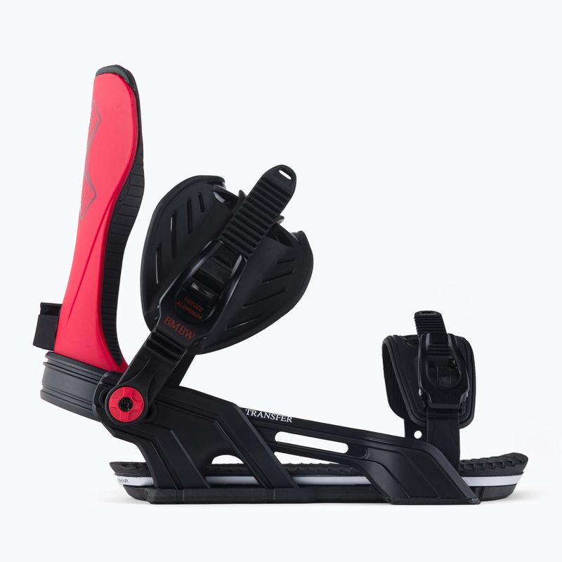 Wiązania snowboardowe Bent Metal Transfer black/red 2