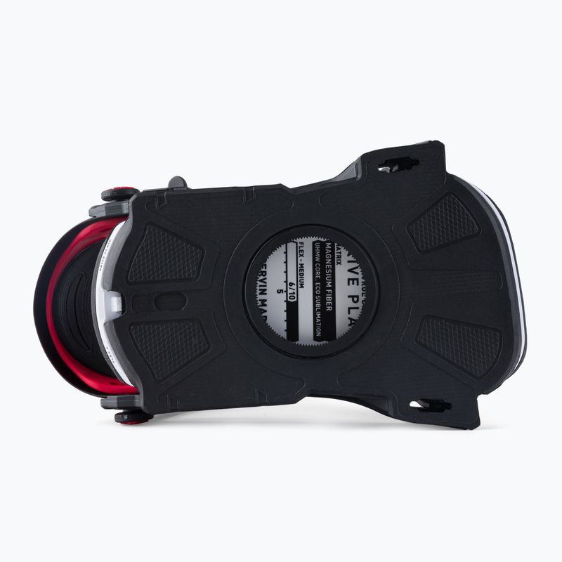 Wiązania snowboardowe Bent Metal Transfer black/red 4