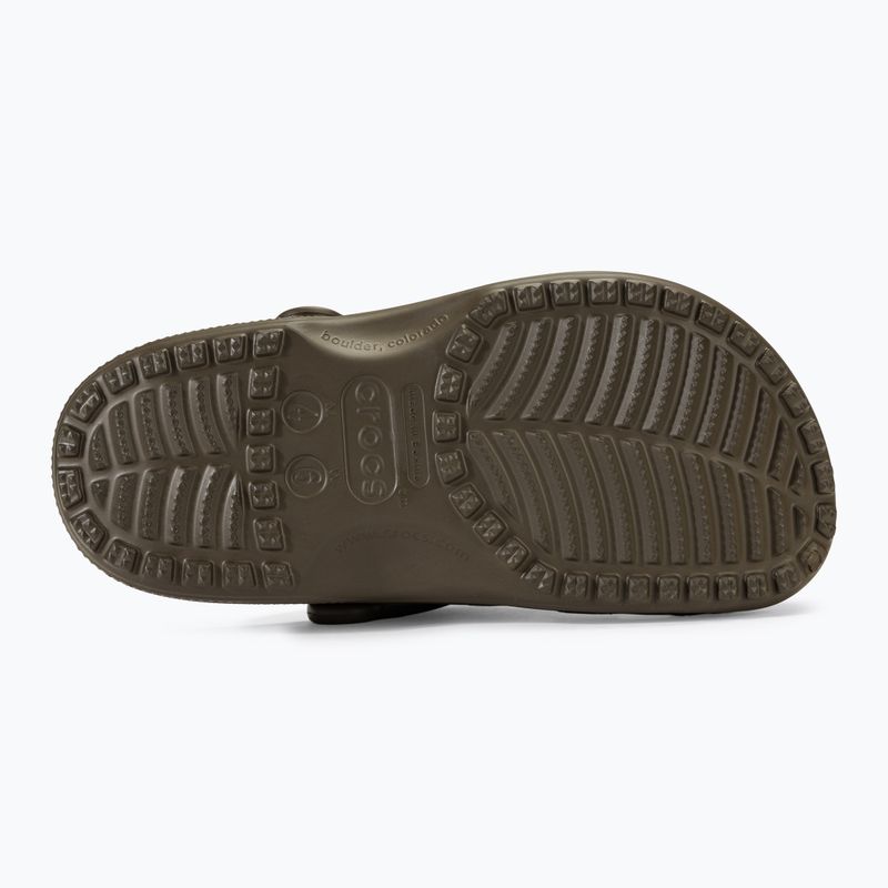 Klapki Crocs Classic chocolate 5