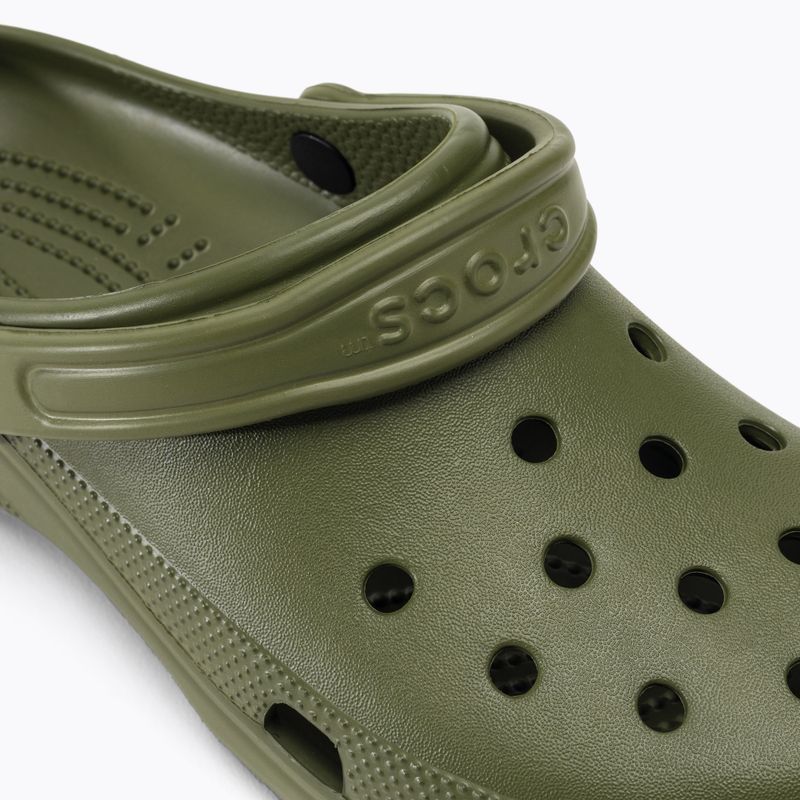 Klapki Crocs Classic army green 8