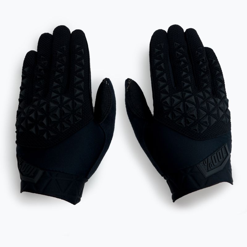 Rękawiczki rowerowe 100% Geomatic black 3