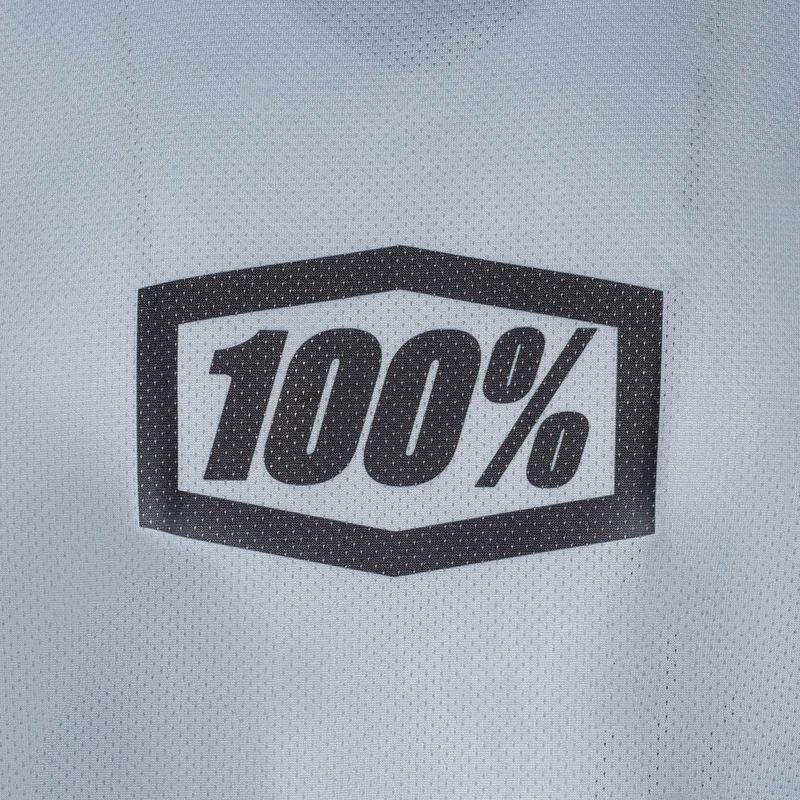 Longsleeve rowerowy męski 100% R-Core vapor/white 3