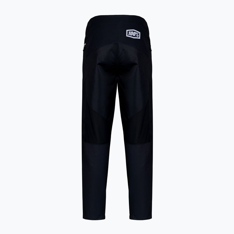 Spodnie rowerowe męskie 100% R-Core black 2