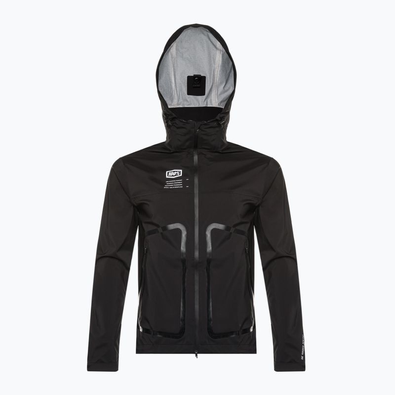 Kurtka rowerowa męska 100% Hydromatic black