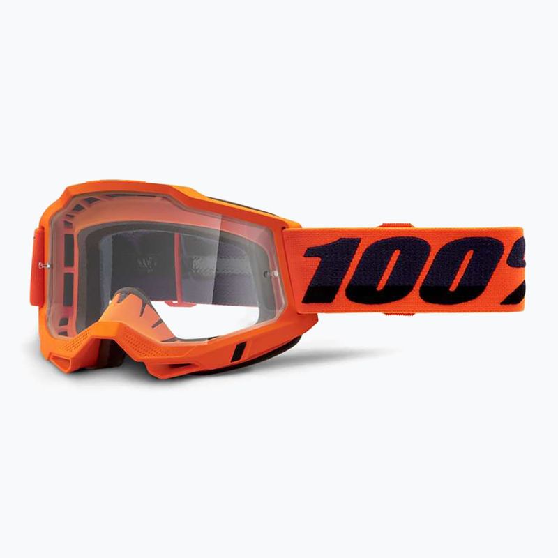 Gogle rowerowe 100% Accuri 2 50221-101-05 orange/clear 5